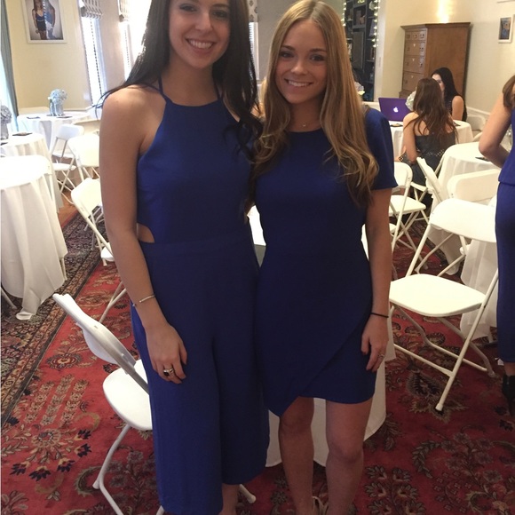 x Naven Twins Breathtaking Dress in Blue - Picture 4 of 4